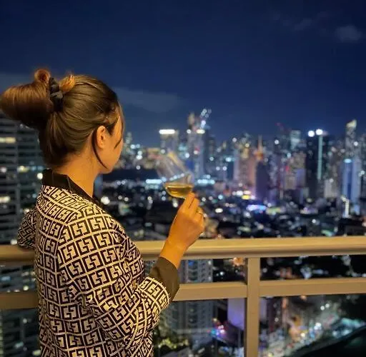 The Serene Escape Rockwell Makati View 1br Apartment Manila