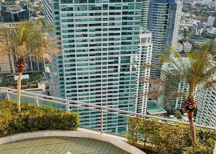 The Serene Escape Rockwell Makati View 1br Apartment Manila